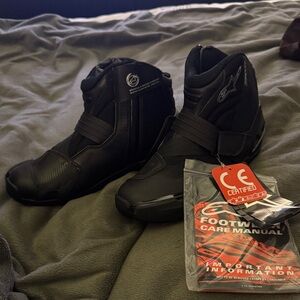 Alpinestars Black Men’s Motorcycle Touring Boots